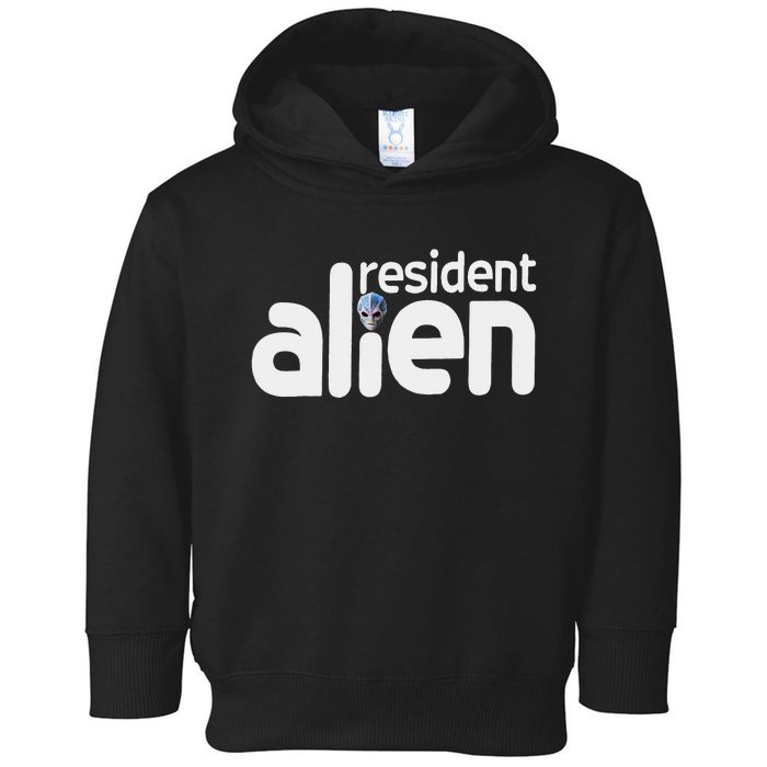 Alien Resident A Strange Student Toddler Hoodie