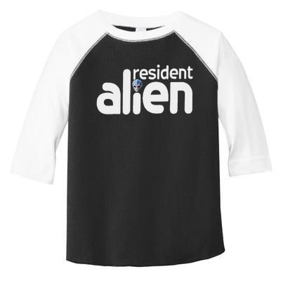 Alien Resident A Strange Student Toddler Fine Jersey T-Shirt