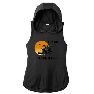 Apache Ranch Ladies PosiCharge Tri-Blend Wicking Draft Hoodie Tank