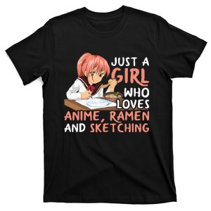 Anime Ra and Sketching A Japan Lover's Dream T-Shirt