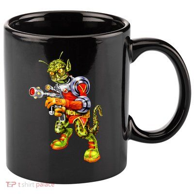 Alien Reptilian 11oz C Handle Ceramic Mug