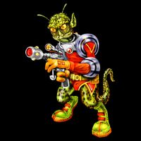 Alien Reptilian Baby Bodysuit