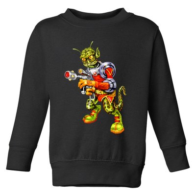 Alien Reptilian Toddler Sweatshirt