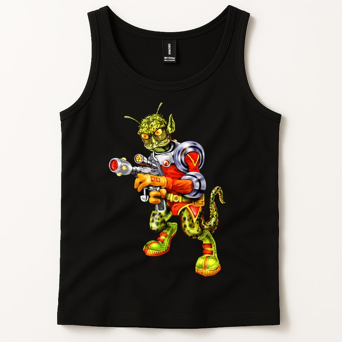 Alien Reptilian Tank Top