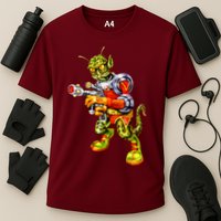 Alien Reptilian Cooling Performance Crew T-Shirt