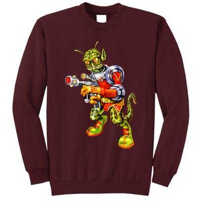 Alien Reptilian Tall Sweatshirt