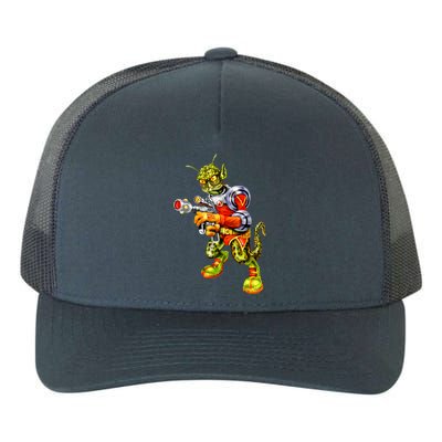 Alien Reptilian Yupoong Adult 5-Panel Trucker Hat