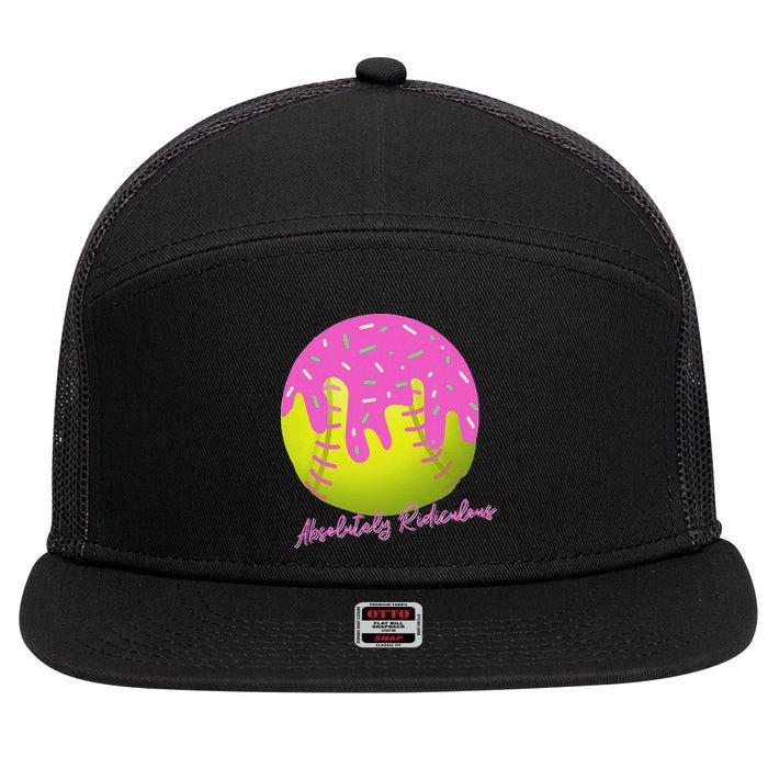 Absolutely Ridiculous 7 Panel Mesh Trucker Snapback Hat
