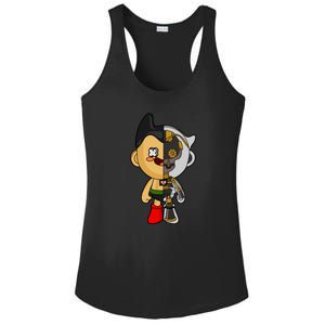 Astroboy Robot Ladies PosiCharge Competitor Racerback Tank