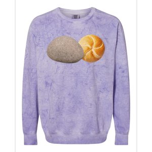 A Rock And A Roll ItS A Rock And A Roll Pictogram Colorblast Crewneck Sweatshirt