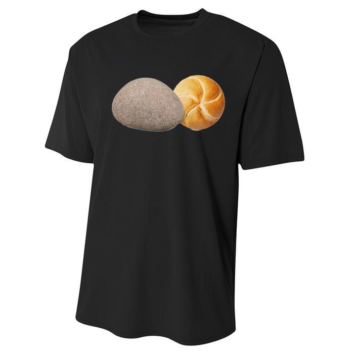 A Rock And A Roll ItS A Rock And A Roll Pictogram Performance Sprint T-Shirt