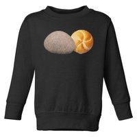 A Rock And A Roll ItS A Rock And A Roll Pictogram Toddler Sweatshirt