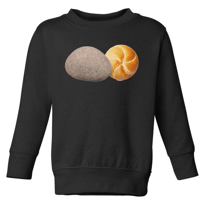 A Rock And A Roll ItS A Rock And A Roll Pictogram Toddler Sweatshirt