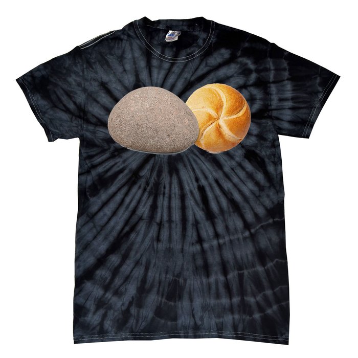 A Rock And A Roll ItS A Rock And A Roll Pictogram Tie-Dye T-Shirt