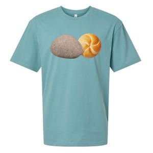 A Rock And A Roll ItS A Rock And A Roll Pictogram Sueded Cloud Jersey T-Shirt