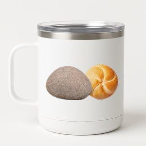 A Rock And A Roll ItS A Rock And A Roll Pictogram 12 oz Stainless Steel Tumbler Cup