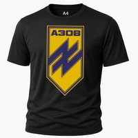 Azov Regiment A30B Azov Battalion Ukraine Cooling Performance Crew T-Shirt