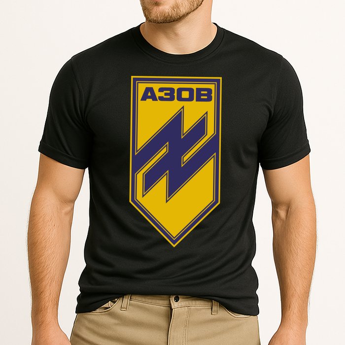 Azov Regiment A30B Azov Battalion Ukraine Cooling Performance Crew T-Shirt