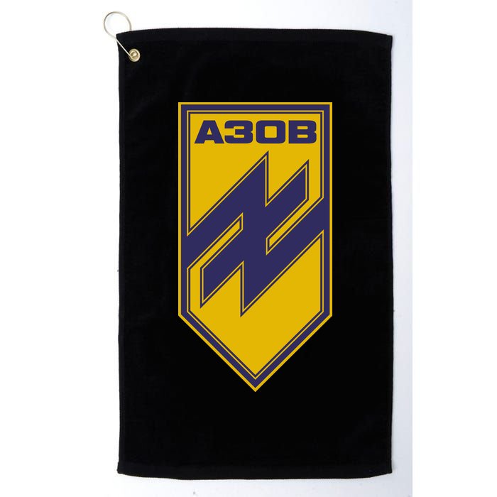 Azov Regiment A30B Azov Battalion Ukraine Golf Towel