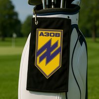 Azov Regiment A30B Azov Battalion Ukraine Golf Towel
