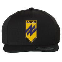 Azov Regiment A30B Azov Battalion Ukraine Wool Snapback Cap