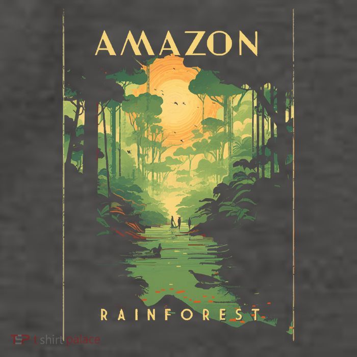 Amazon Rainforest Vector Backpack