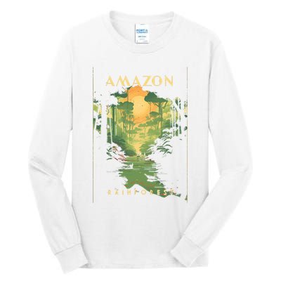 Amazon Rainforest Tall Long Sleeve T-Shirt