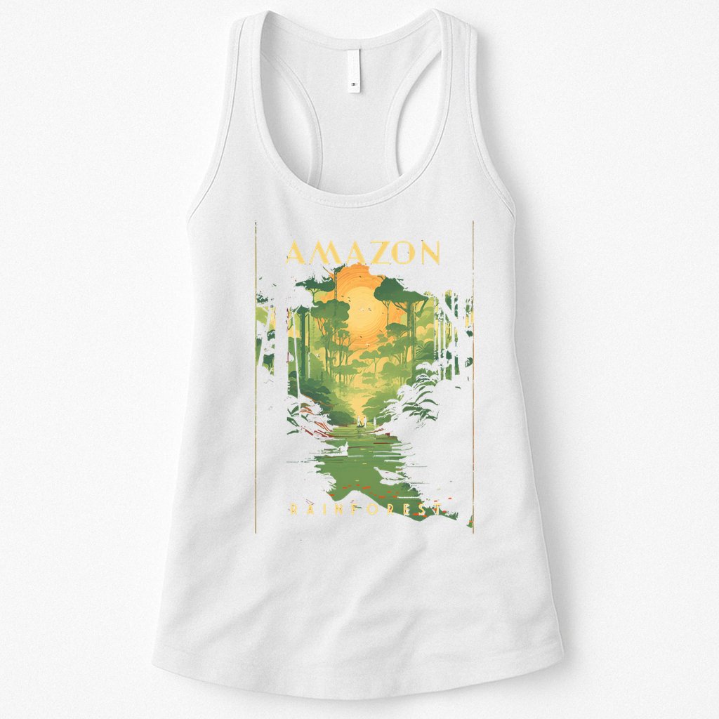 Amazon Rainforest Womens Tank Top