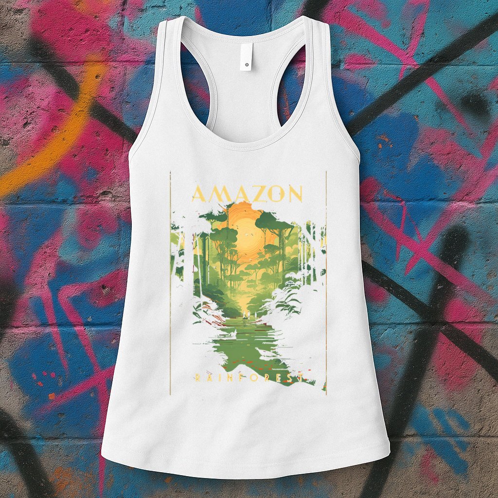 Amazon Rainforest Womens Tank Top