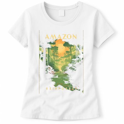 Amazon Rainforest Womens T-Shirt