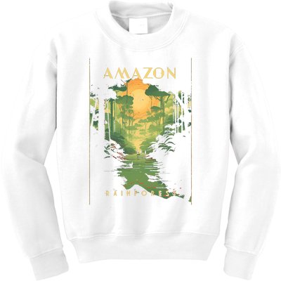 Amazon Rainforest Kids Sweatshirt