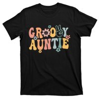 Auntie Retro Aunt Matching Family T-Shirt