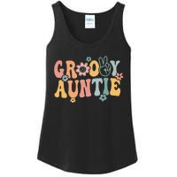 Auntie Retro Aunt Matching Family Ladies Essential Tank