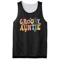 Auntie Retro Aunt Matching Family Mesh Reversible Basketball Jersey Tank