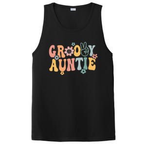 Auntie Retro Aunt Matching Family PosiCharge Competitor Tank