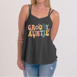 Auntie Retro Aunt Matching Family Women's Strappy Tank