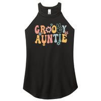 Auntie Retro Aunt Matching Family Women's Perfect Tri Rocker Tank