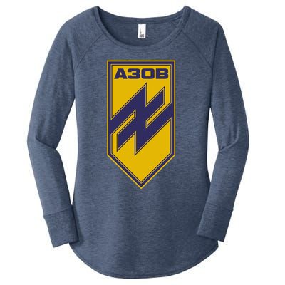 Azov Regiment A30B Azov Battalion Ukraine Women's Perfect Tri Tunic Long Sleeve Shirt