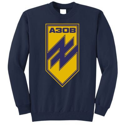 Azov Regiment A30B Azov Battalion Ukraine Tall Sweatshirt