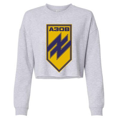 Azov Regiment A30B Azov Battalion Ukraine Cropped Pullover Crew