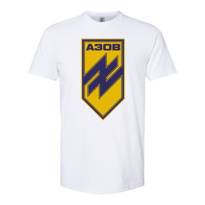 Azov Regiment A30B Azov Battalion Ukraine Softstyle CVC T-Shirt