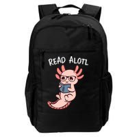 Axolotl Reading A Book, Read Alotl Books Funny Axolotl Book Backpack