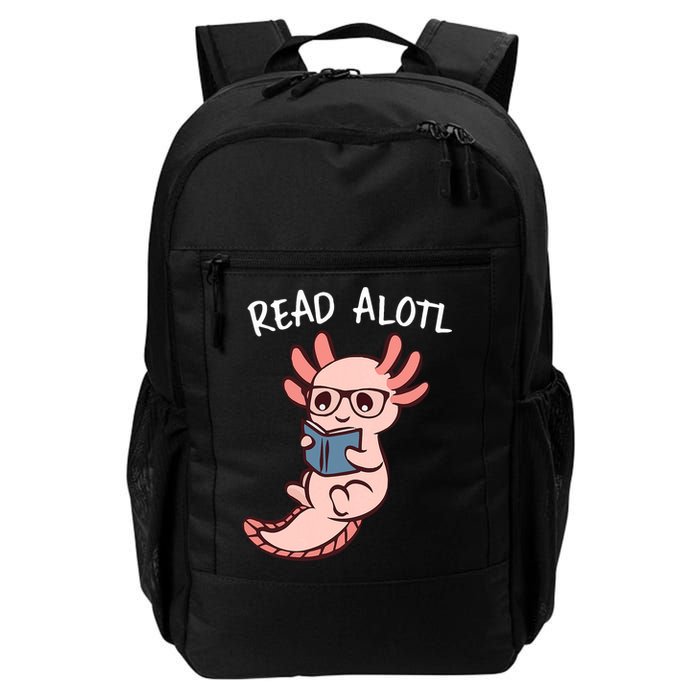 Axolotl Reading A Book, Read Alotl Books Funny Axolotl Book Backpack