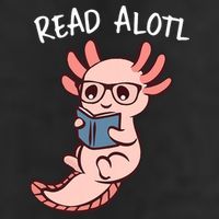 Axolotl Reading A Book, Read Alotl Books Funny Axolotl Book Hat
