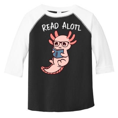 Axolotl Reading A Book, Read Alotl Books Funny Axolotl Book Toddler Fine Jersey T-Shirt