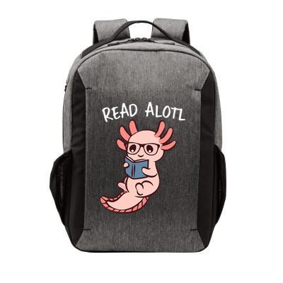 Axolotl Reading A Book, Read Alotl Books Funny Axolotl Book Vector Backpack