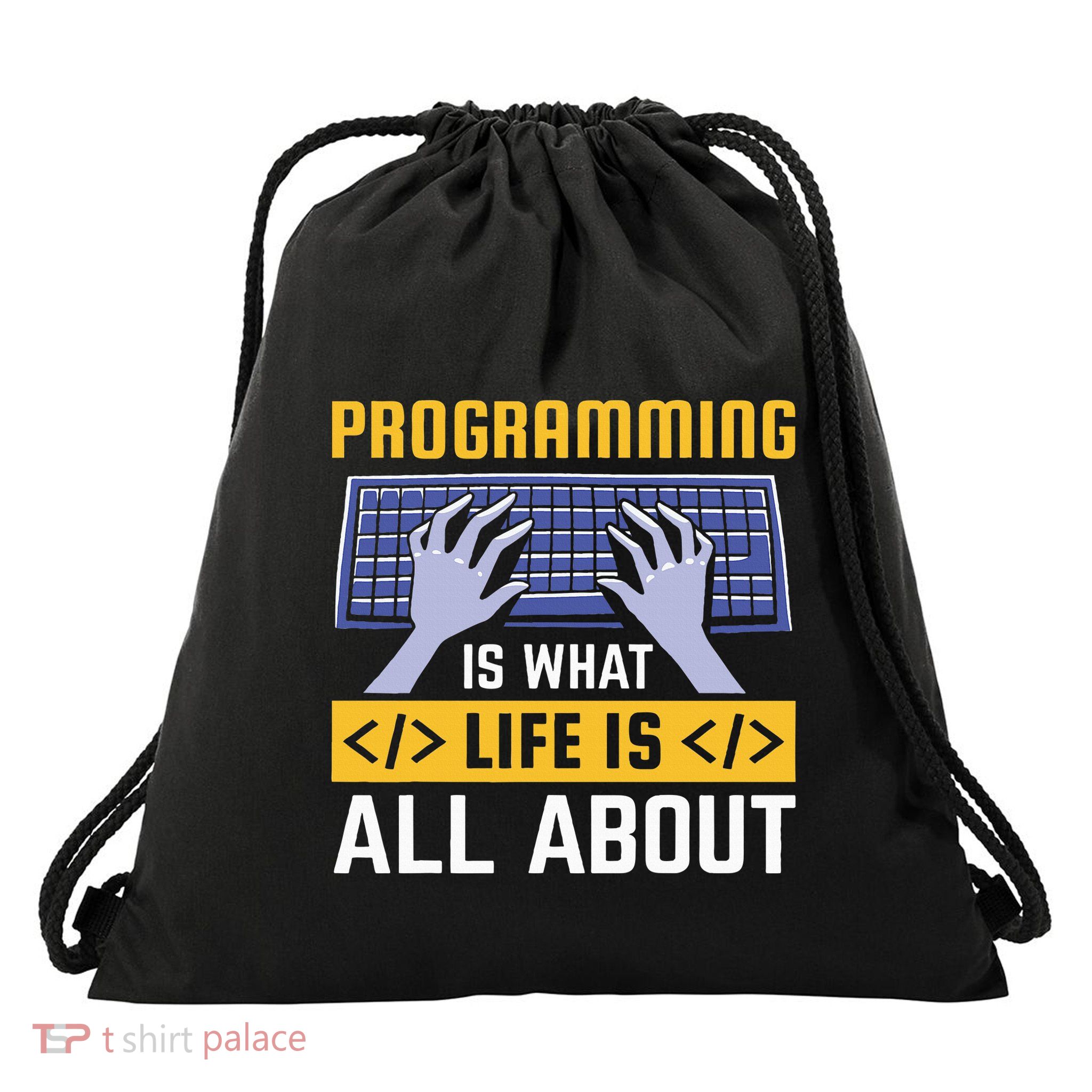 Ai Researcher Drawstring Bag