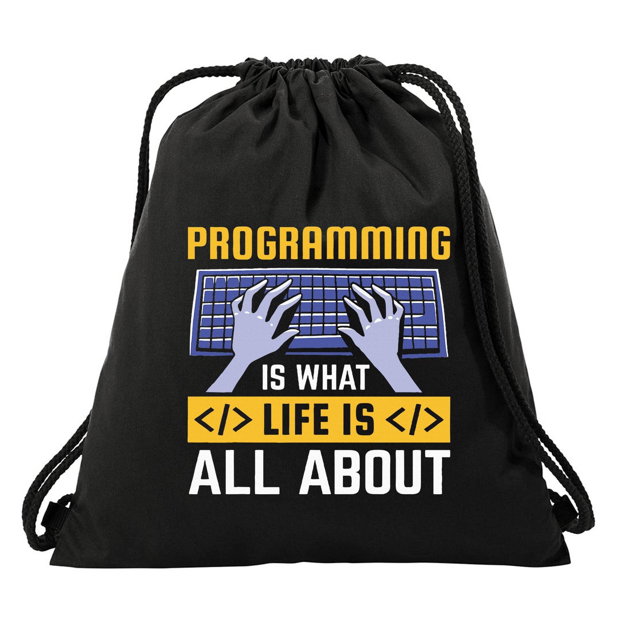 Ai Researcher Drawstring Bag