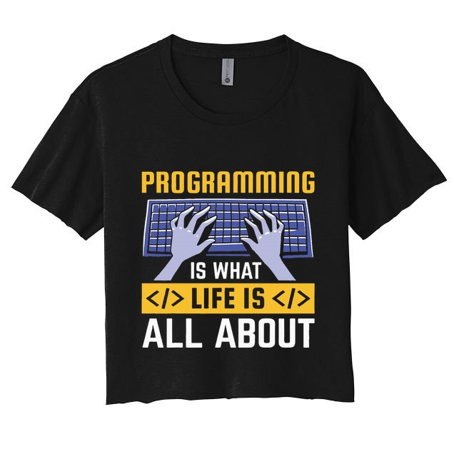 Ai Researcher Crop Top
