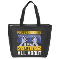 Ai Researcher Zip Tote Bag